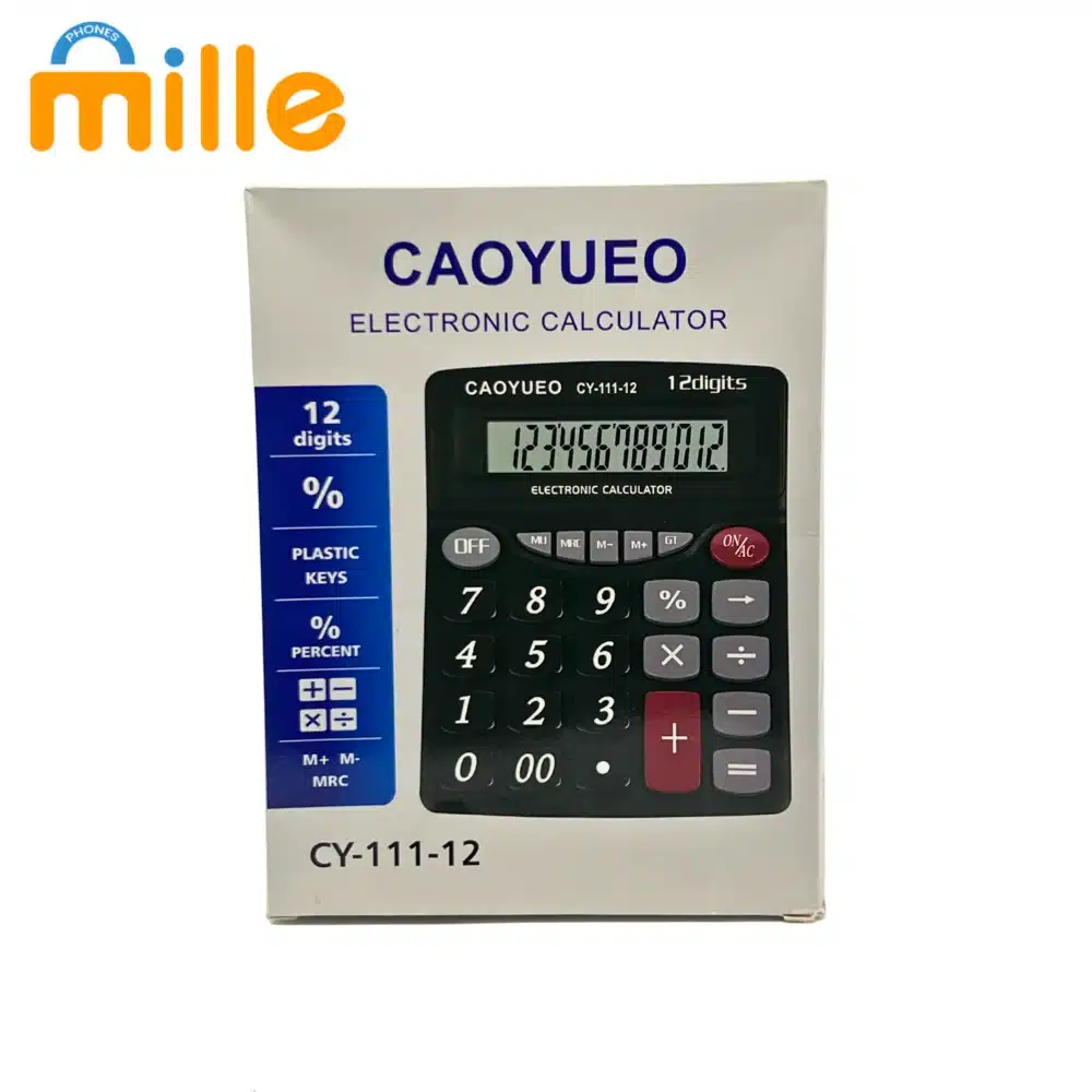 Calculatrice Électronique Caoyueo – Écran Grand Format, Calcul Rapide et Clavier Confortable – Image 3