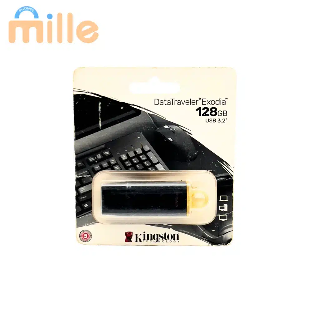 Clé USB Kingston – Capacités de 128 Go, USB 2.0, Performance Fiable et Qualité Reconnaissable