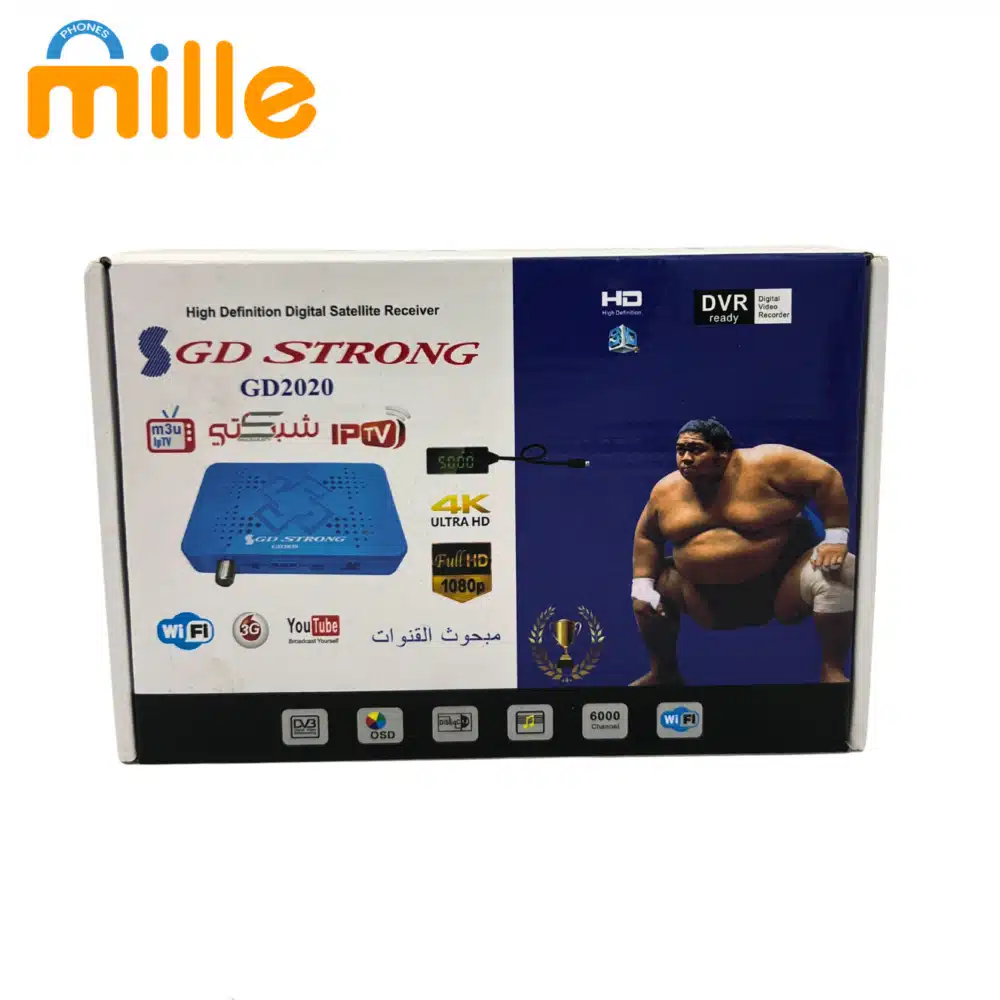 Décodeur Satellite GD STRONG-4K SRT 4970X – Récepteur Numérique Ultra HD avec Fonction Wi-Fi – Image 5