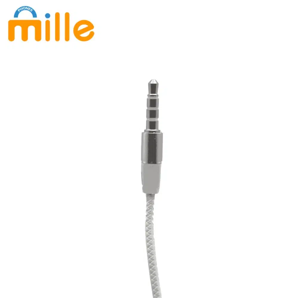 Mille Phones – Écouteurs Filaire 3.5 mm Universels avec Microphone Intégré