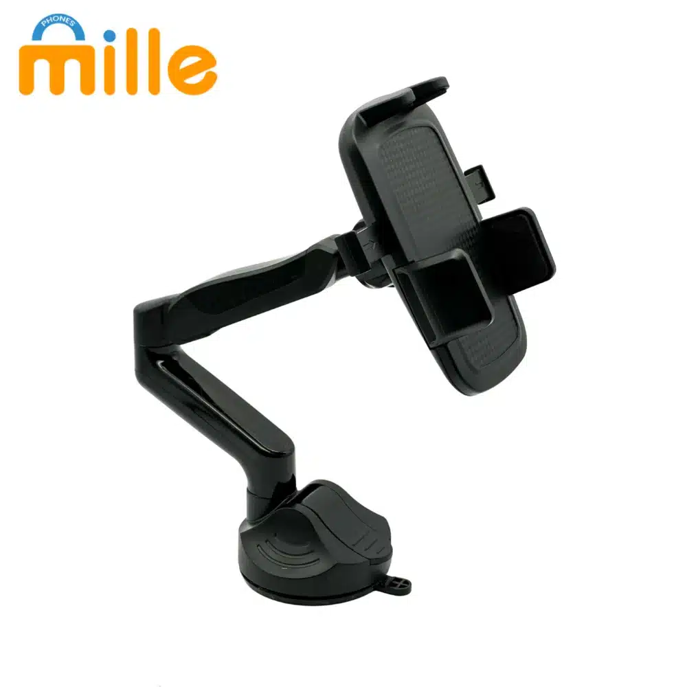 Support Téléphone Voiture L3T L-2007R2 – Fixation Universelle, Rotation 360°, Stabilité Maximale pour Tableau de Bord ou Pare-Brise – Image 2