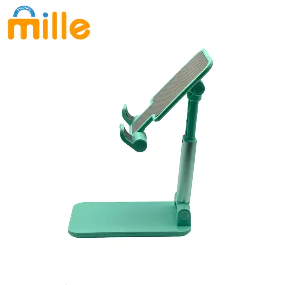 Support de Téléphone de Bureau Pliable – Compact, Réglable et Idéal pour le Télétravail ou les Appels Vidéo – Image 2