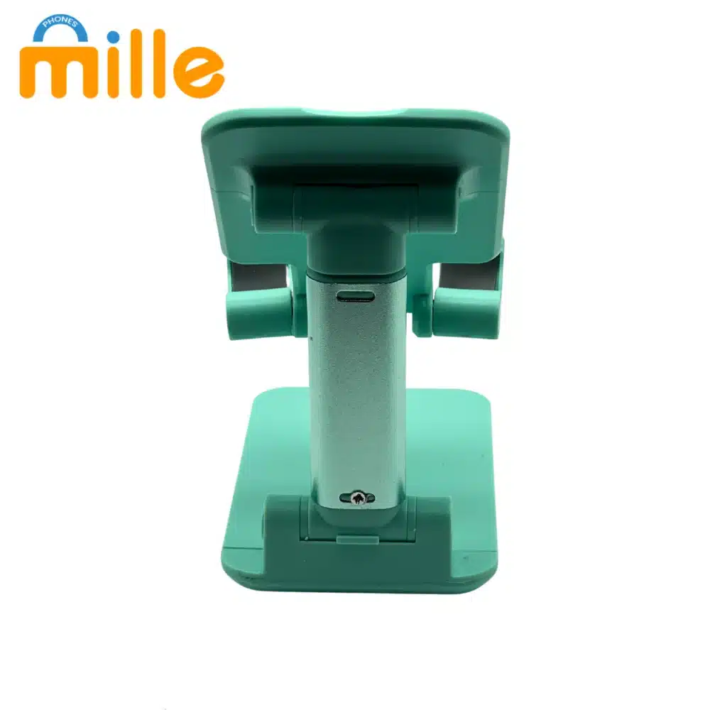 Support de Téléphone de Bureau Pliable – Compact, Réglable et Idéal pour le Télétravail ou les Appels Vidéo – Image 3