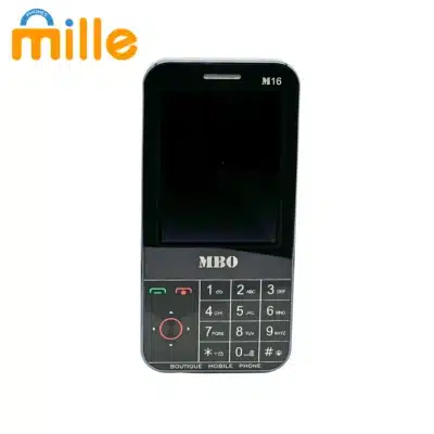 Téléphone MBO M160 – Double SIM, Compact, avec Radio FM et Lampe Torche