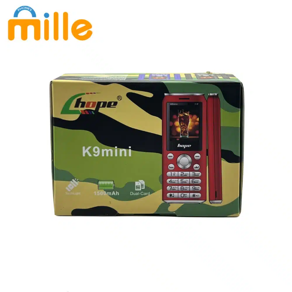 Téléphone Portable Hope K9 Mini – Compact, Robuste et Double SIM pour une Utilisation Quotidienne Fiable – Image 5