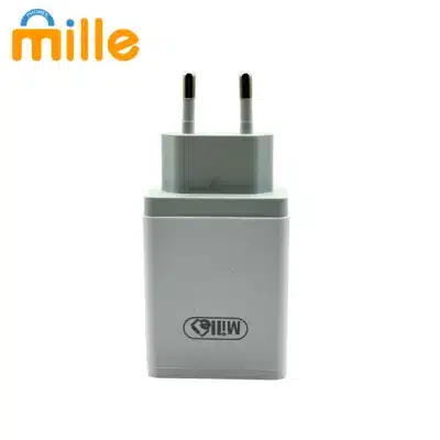 Adaptateur Chargeur Mille Phone S – USB 3.1 A Output | Charge Rapide | Compatible iPhone, Android, Tablettes