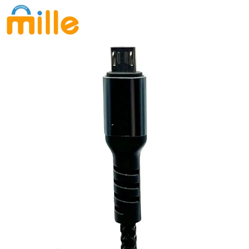 Câble HM Plus+ 3-en-1 – Charge Rapide PD-30 | Tressage Nylon Ultra Résistant | USB-C, Lightning & Micro USB – Image 5