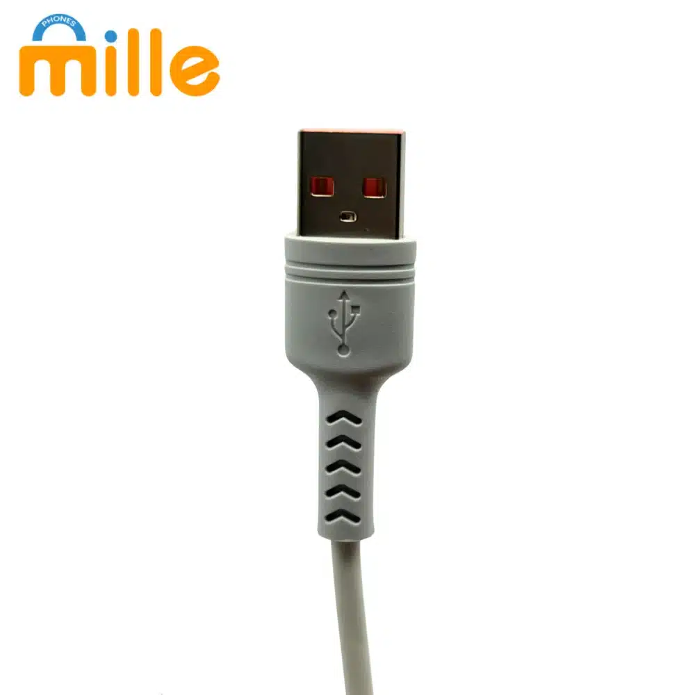 Câble ROK R-02 – USB vers Type-C | 1 mètre | Charge Rapide 2.4A | Transfert de Données | Résistant & Fiable – Image 2