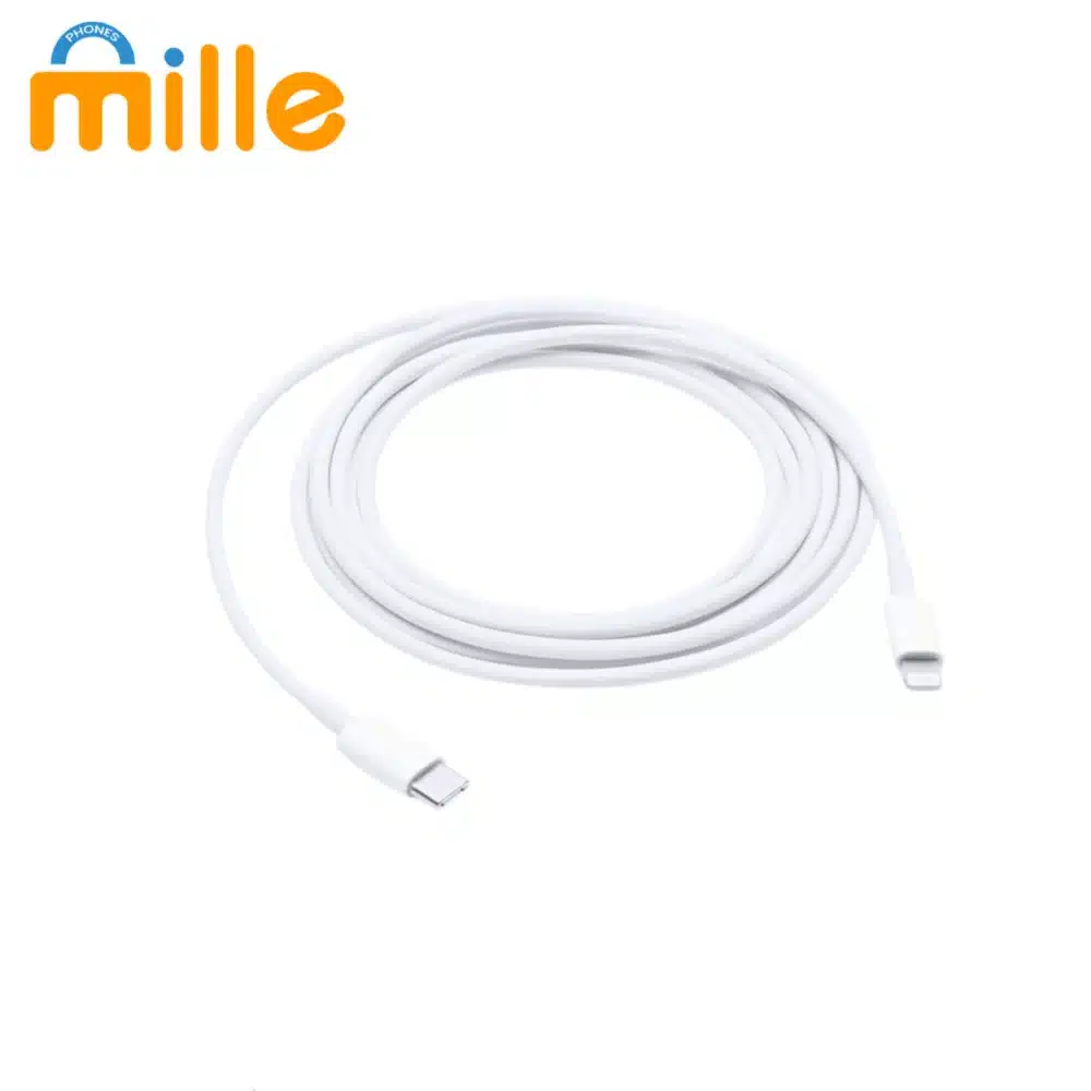 Câble Type-C vers Lightning – 2M  Tressé Résistant  Charge Rapide PD & Synchronisation pour iPhone – Image 3