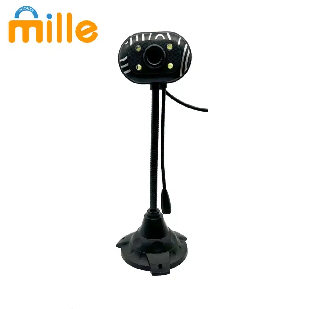 Caméra Numérique HD – Plug & Play | Microphone Externe | Webcam USB pour PC, Laptop, Streaming, Réunions