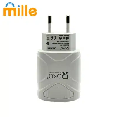 Chargeur ROKO A-01 Type-C – Charge Rapide, Compact & Fiable | Compatible Android, Samsung, Xiaomi, Huawei