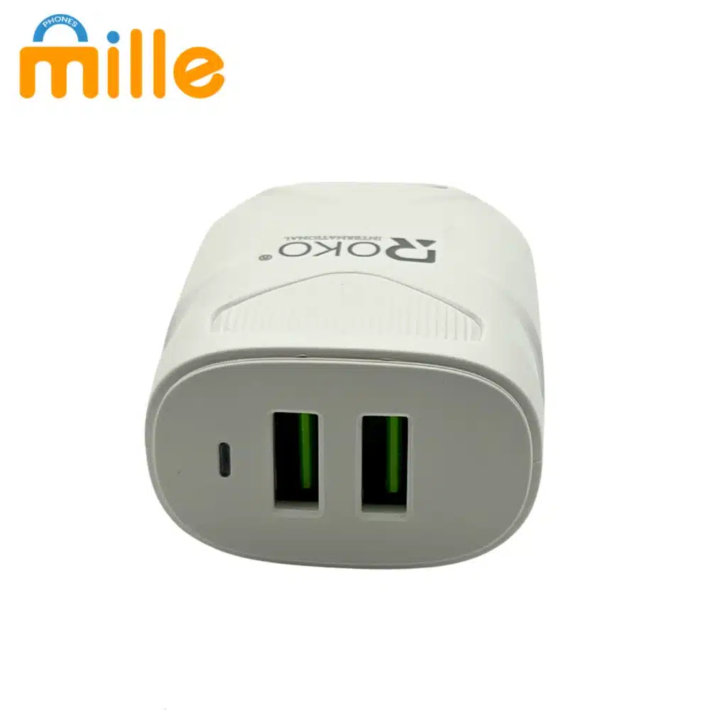 Chargeur ROKO A-01 Type-C – Charge Rapide, Compact & Fiable | Compatible Android, Samsung, Xiaomi, Huawei – Image 2