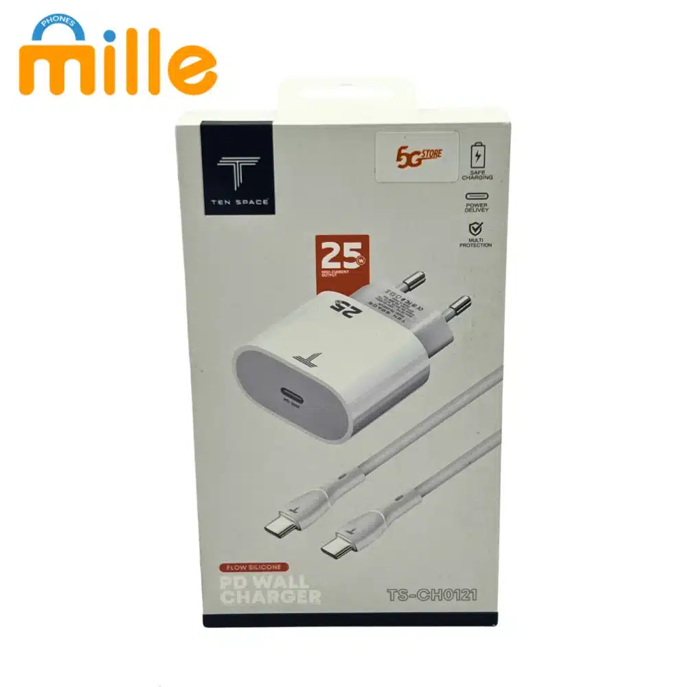 Chargeur Rapide TS-CH0121 – 25W PD | USB-C vers USB-C | Charge Parfaite pour iPhone 15/16, Android, iPad & Plus – Image 5