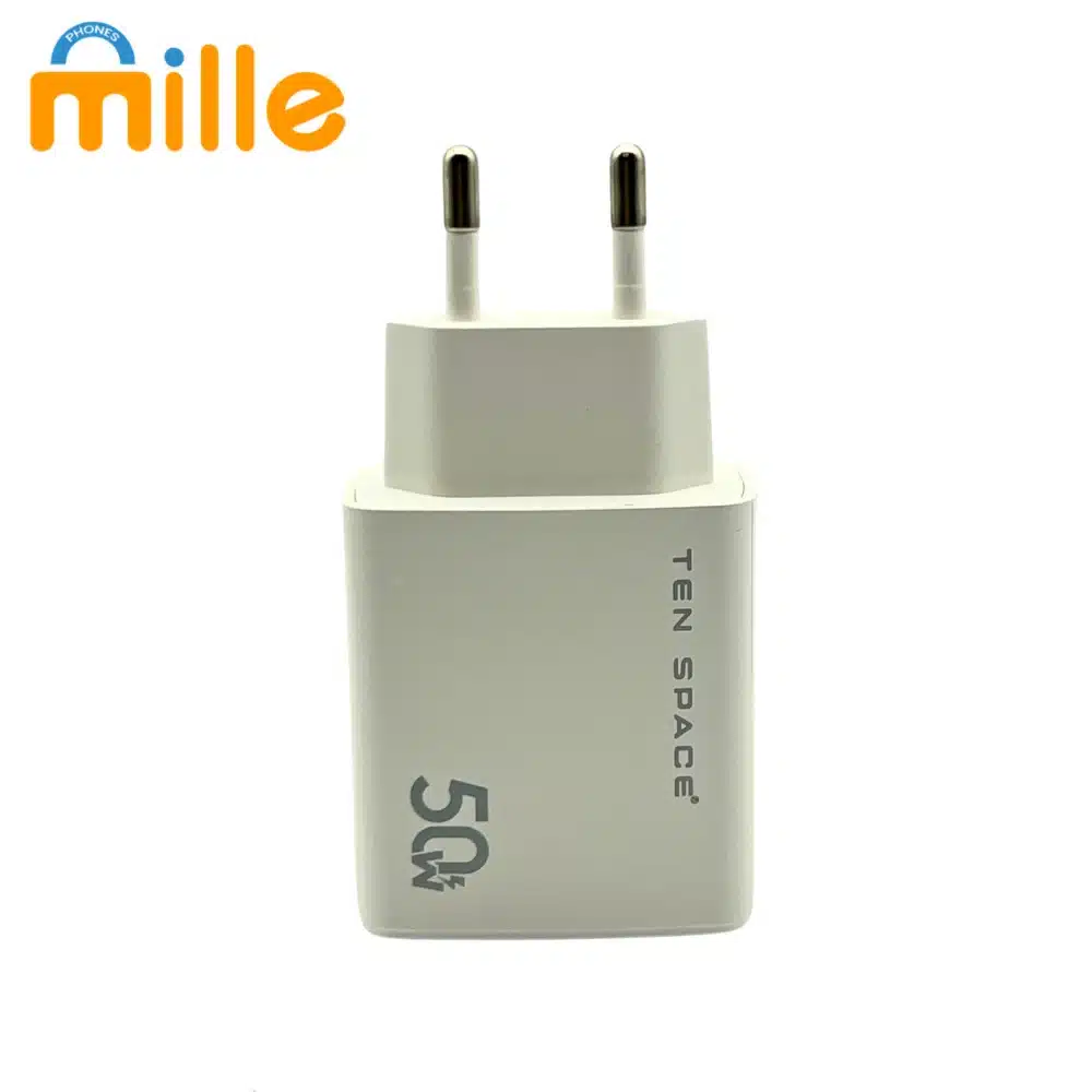 Chargeur Rapide TS-CH1241 – 50W, Multi-Port USB, Charge Ultra Rapide pour Smartphones, Tablettes et Accessoires