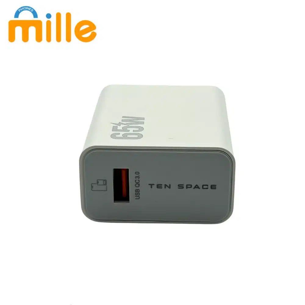 Chargeur TS-CH111 – 65W USB-C | Charge Rapide Power Delivery | Adaptateur Universel pour Laptop, iPhone, Android, MacBook, iPad – Image 2