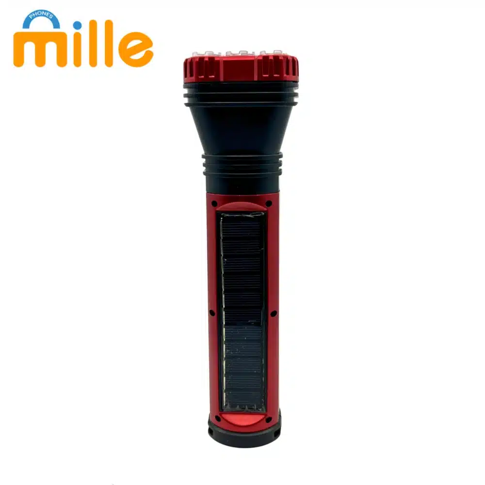 Hurry Bolt HB-707-1 – Lampe Solaire LED Multifonctionnelle Rechargeable avec Panneau Solaire | Éclairage d’Urgence, Camping, Maison et Extérieur – Image 3