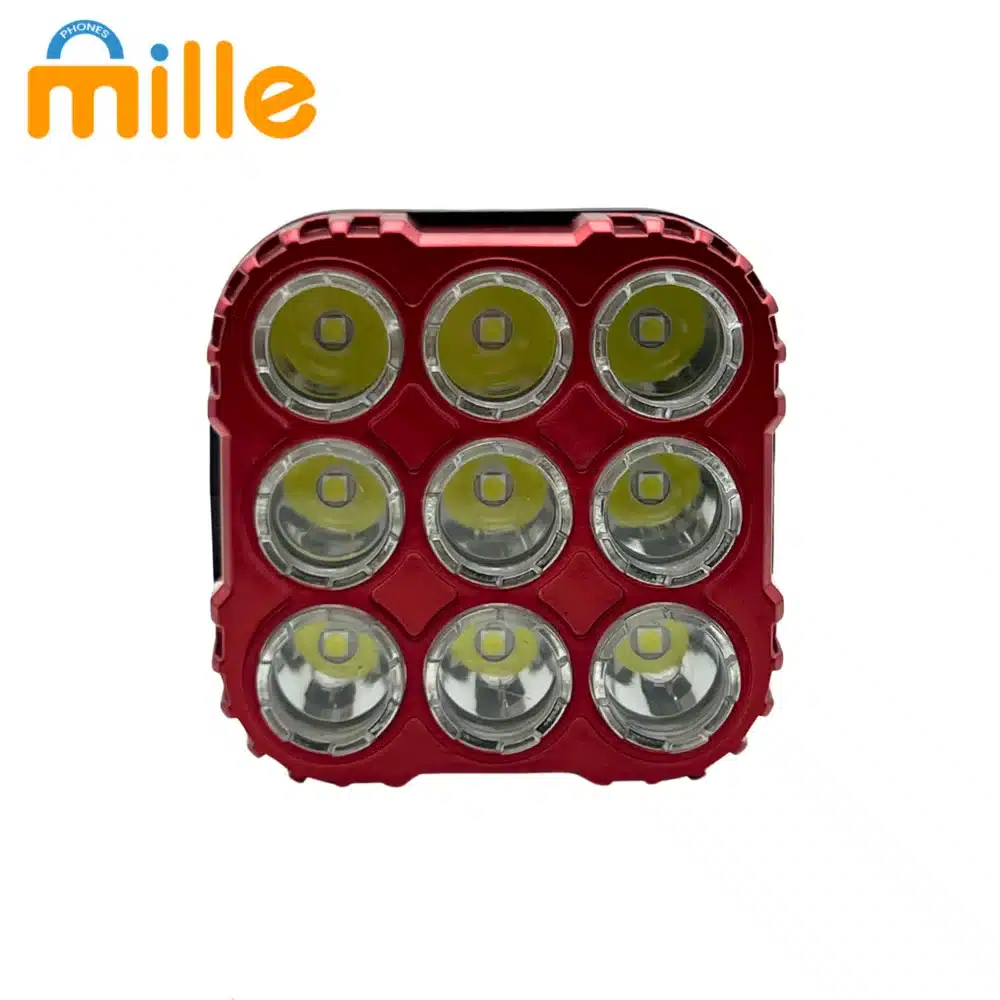 Hurry Bolt HB-707-1 – Lampe Solaire LED Multifonctionnelle Rechargeable avec Panneau Solaire | Éclairage d’Urgence, Camping, Maison et Extérieur – Image 4