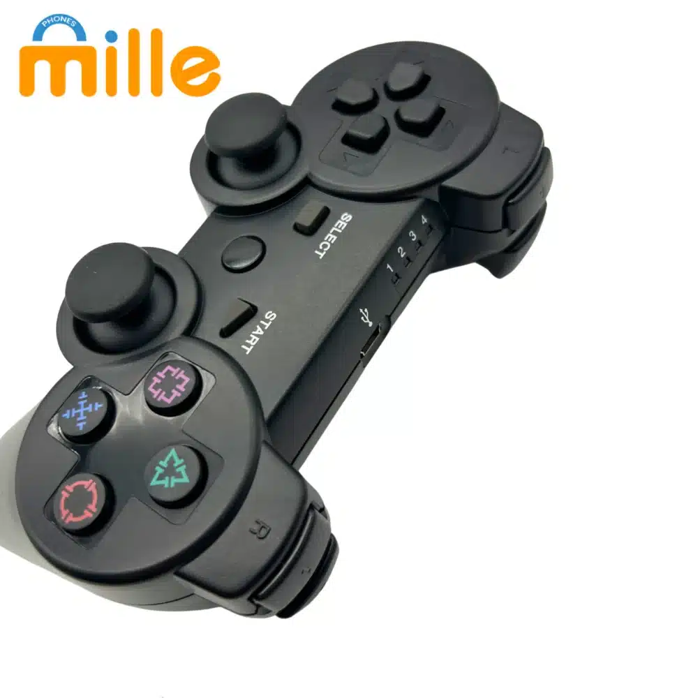 Manette PS3 – Contrôleur Sans Fil | Vibration & Boutons Sensibles | Compatible PS3 & PC | Confort Ergonomique – Image 2