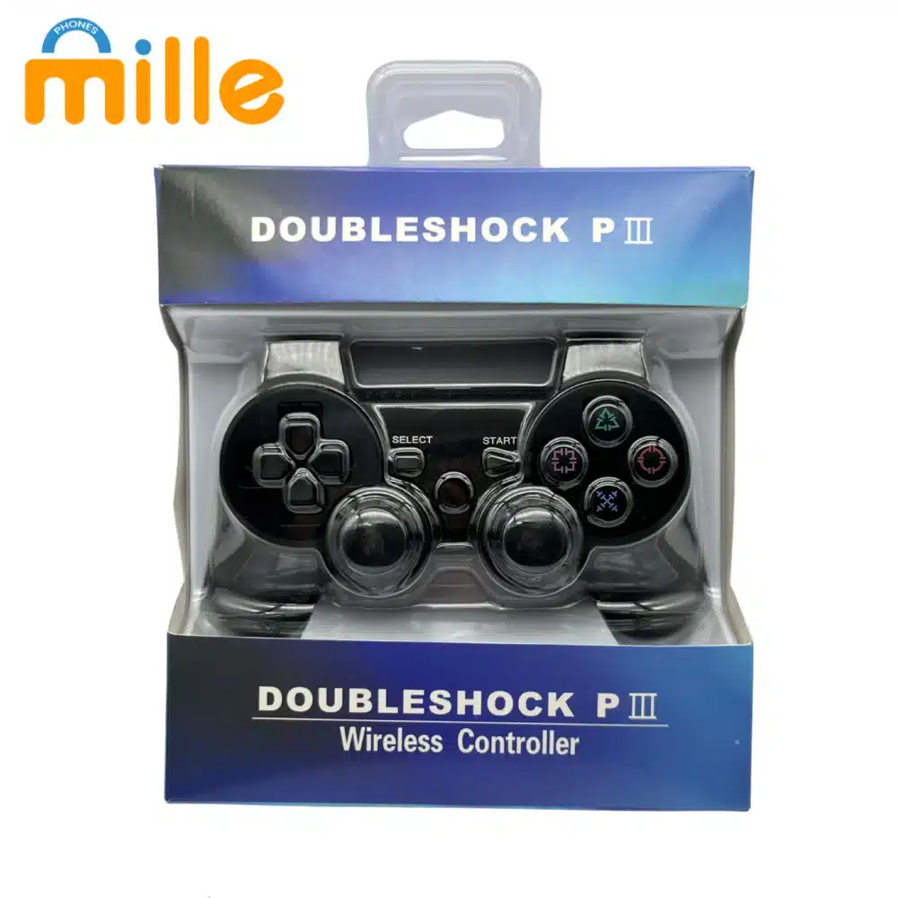 Manette PS3 – Contrôleur Sans Fil | Vibration & Boutons Sensibles | Compatible PS3 & PC | Confort Ergonomique – Image 3