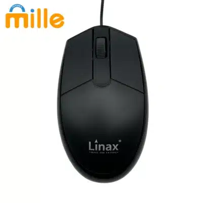 Souris Filaire Linax M624 – Souris Optique USB Haute Précision pour PC et Laptop, Design Ergonomique
