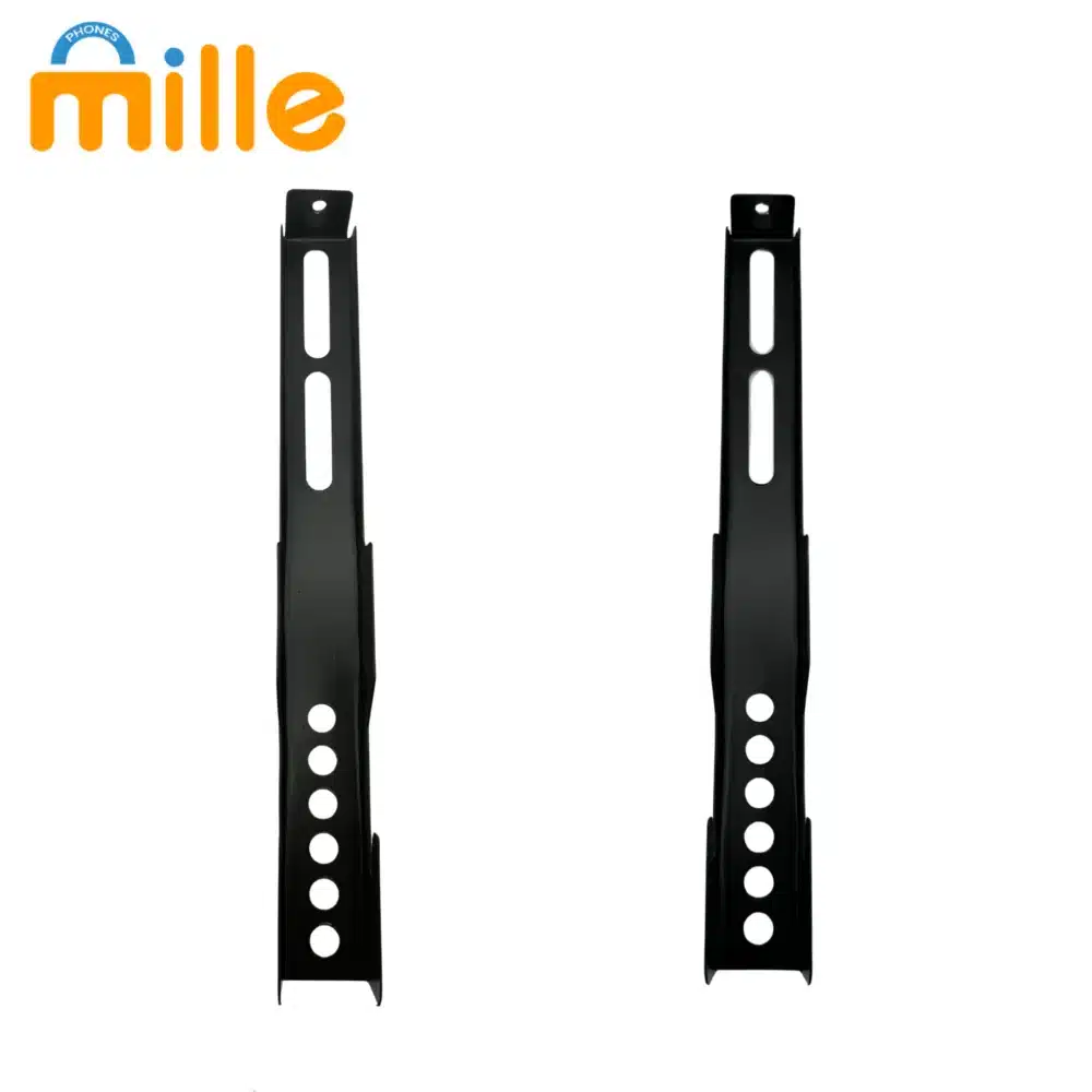 Support Mural TV – Fixation Murale Universelle | Pour Téléviseurs LED, LCD, Plasma | Installation Facile & Solide – Image 2