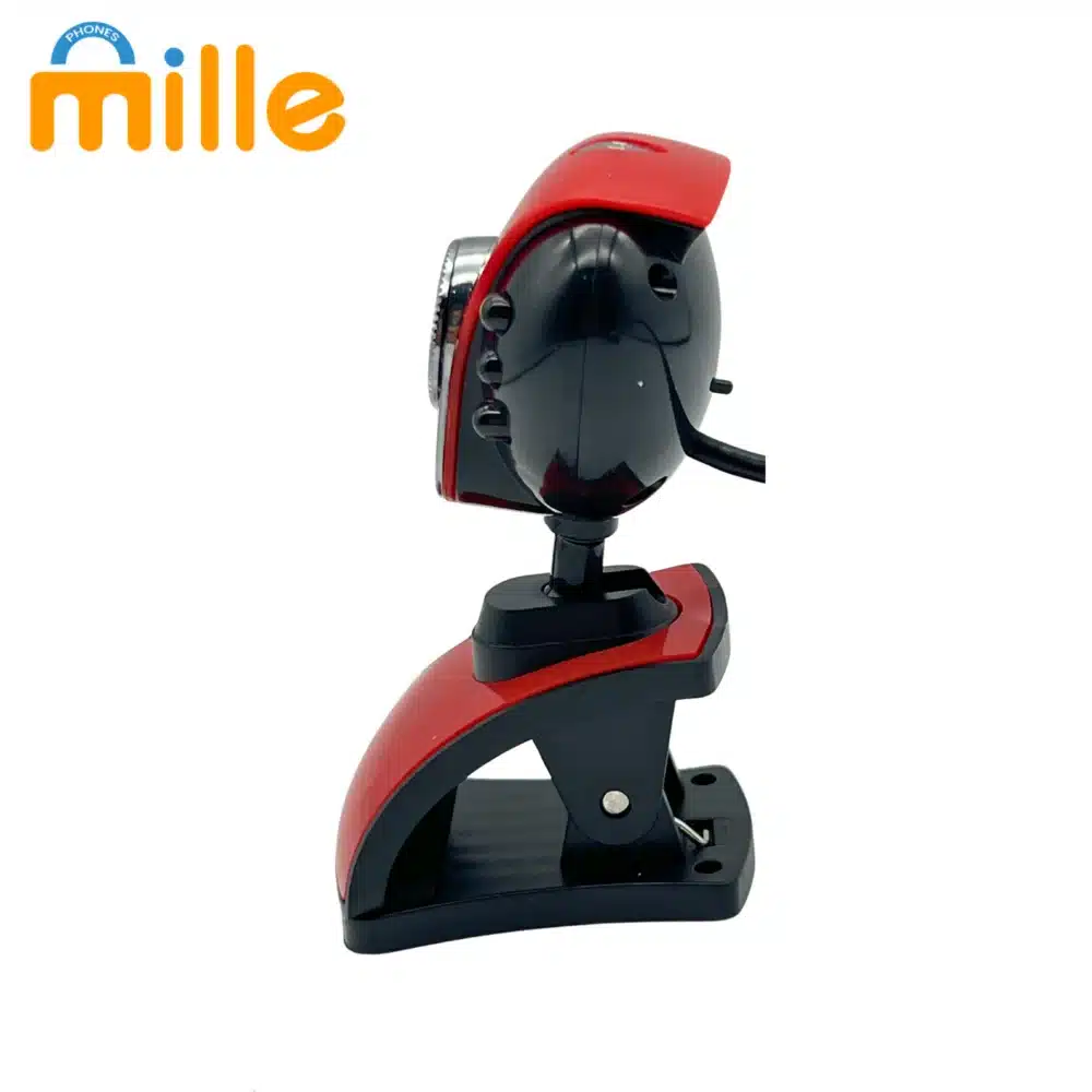 Webcam Mille HD avec Micro et LED – Caméra USB pour PC, Appels Vidéo, Cours en Ligne et Streaming – Image 2